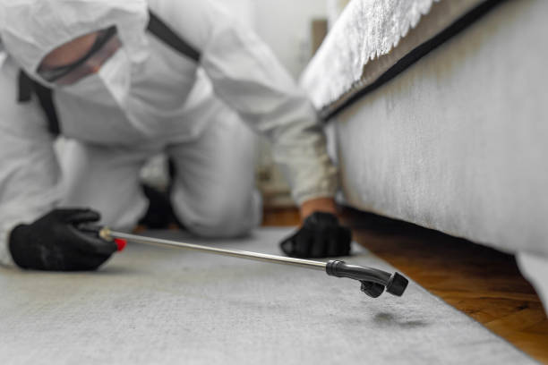 Professional Pest Control technician working in Sioux County County, NE